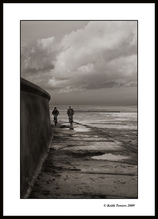 Bicycle Riders - Seaview Isle of Wight