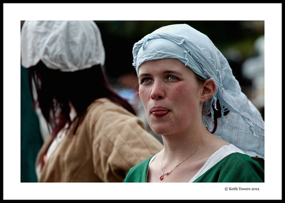 Woman In Green - Riverfest 2012, Isle of Wight